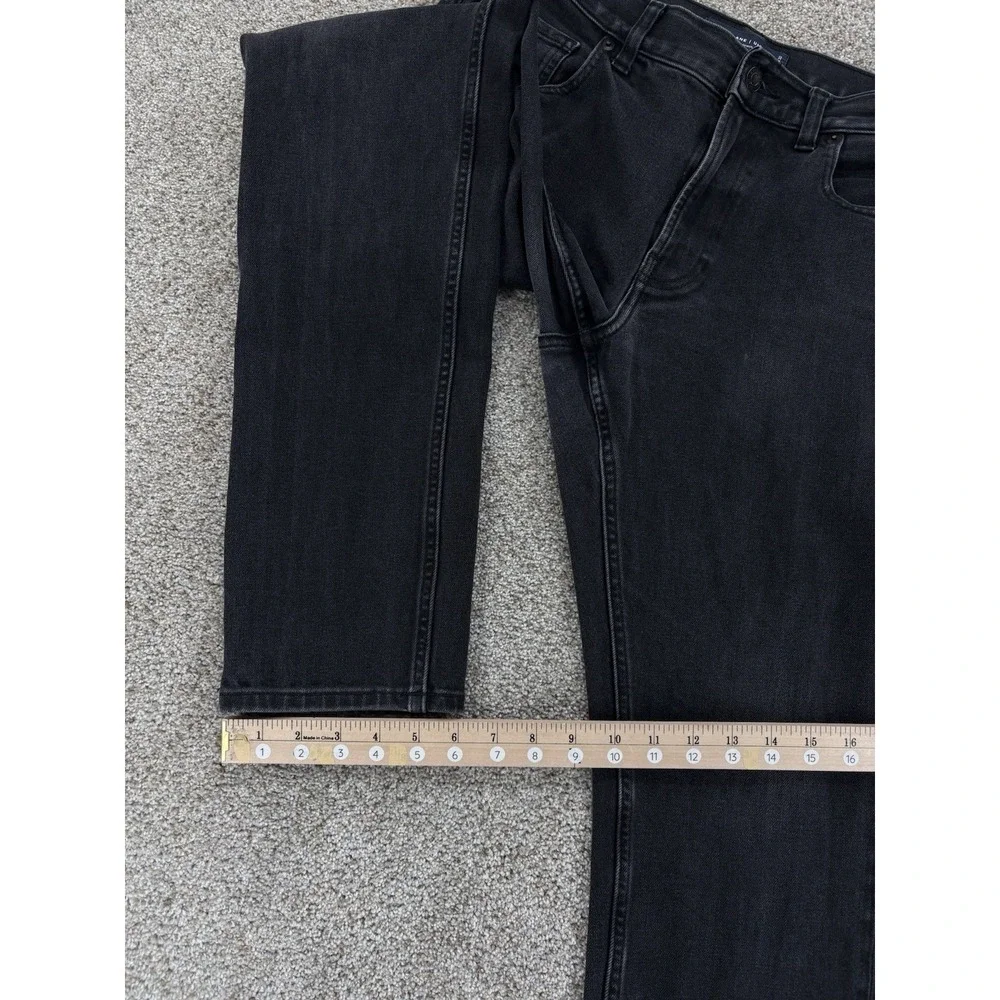 Everlane Uniform Slim 4-Way Stretch Organic Jeans Men's 33x32 (Fits 33x30) Black
